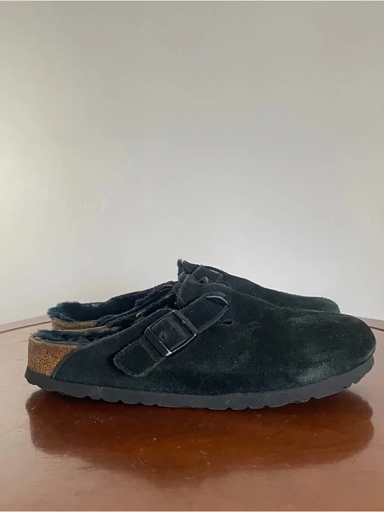 Birkenstock Unisex Boston Shearling Lined Clogs Sandals | EU 41 - Picture 3 of 8